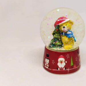 Karácsonyi mini hógömb - 4 féle